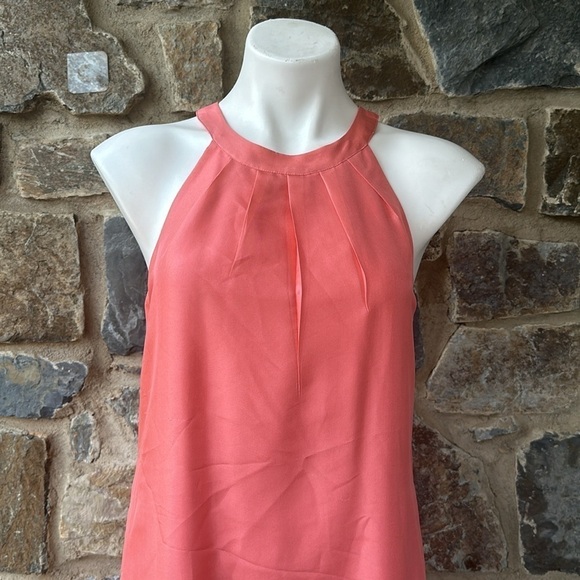 J. Crew 100% Dupioni Silk Swoop Cocktail Formal Shift Dress Peach Size 2 - Picture 3 of 7